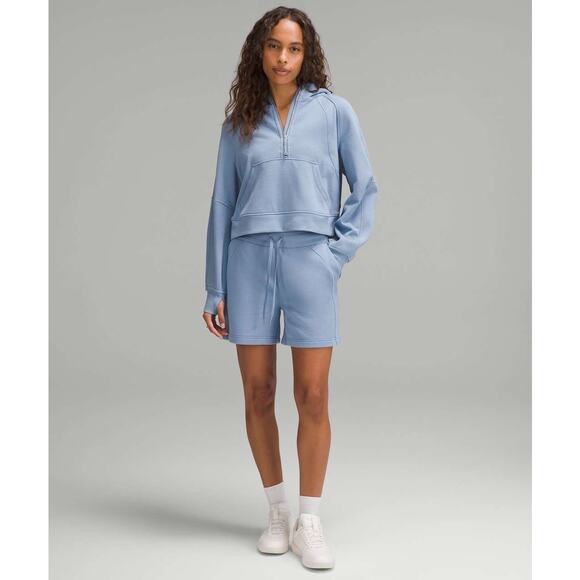 New Lululemon Scuba High Rise Short 5" Blue Willow Women's size 6